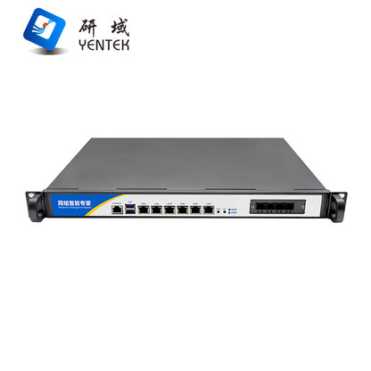 Gigabit 6-Port Chinese Soft Router Host Feiteng D 20.0million Gigabit 2/4 Optical Port Rack-Mount Industrial Control Server