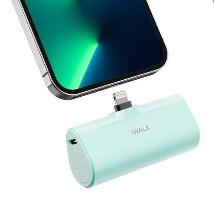 iWALK Small Portable Charger 4500mAh Lightning options available,Home Office Travel Charger,suitable for iPhone 8-14