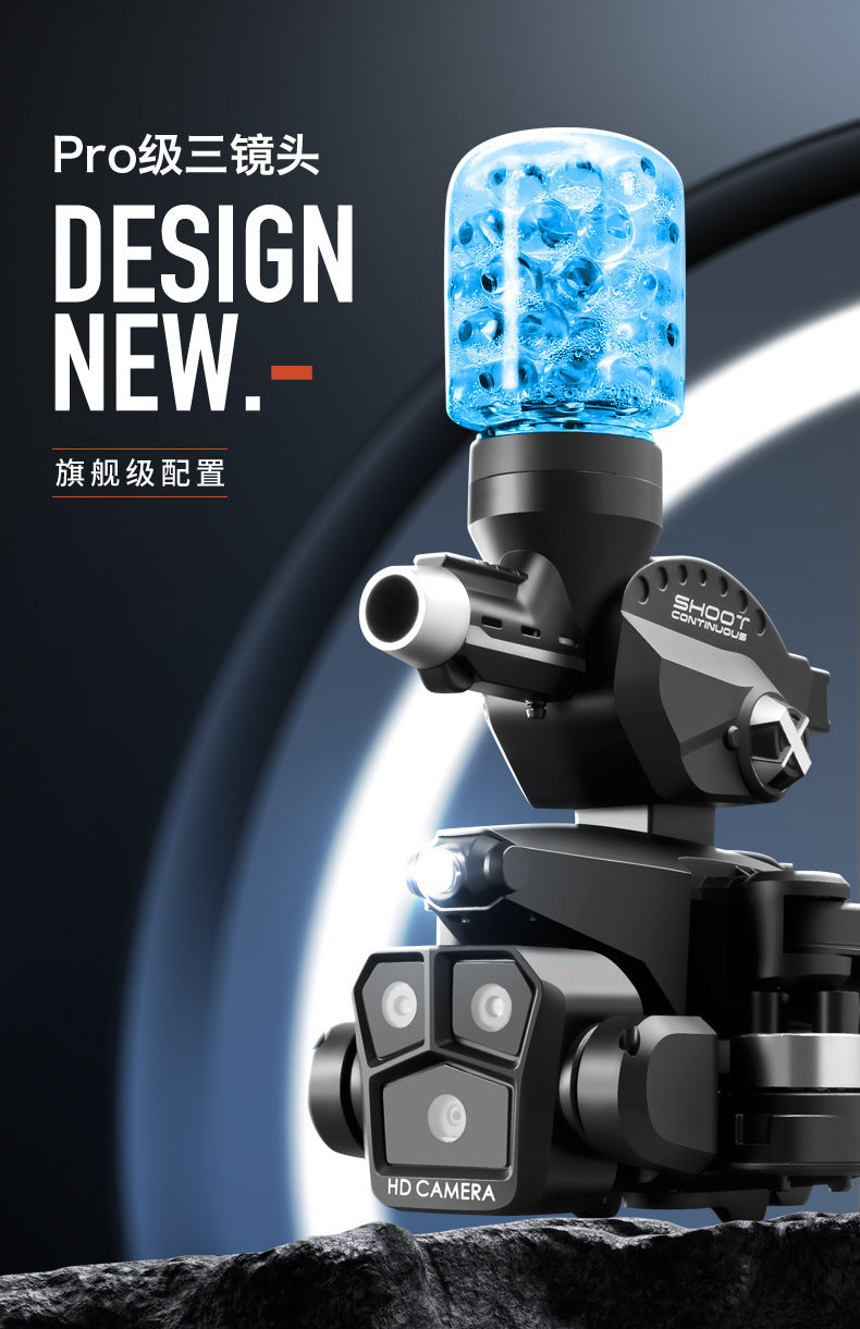 K11Max Drone Brushless Motor Three-Camera Aerial Photography Quadcopter Water Bomb Launch Remote Control Aircraft Drone