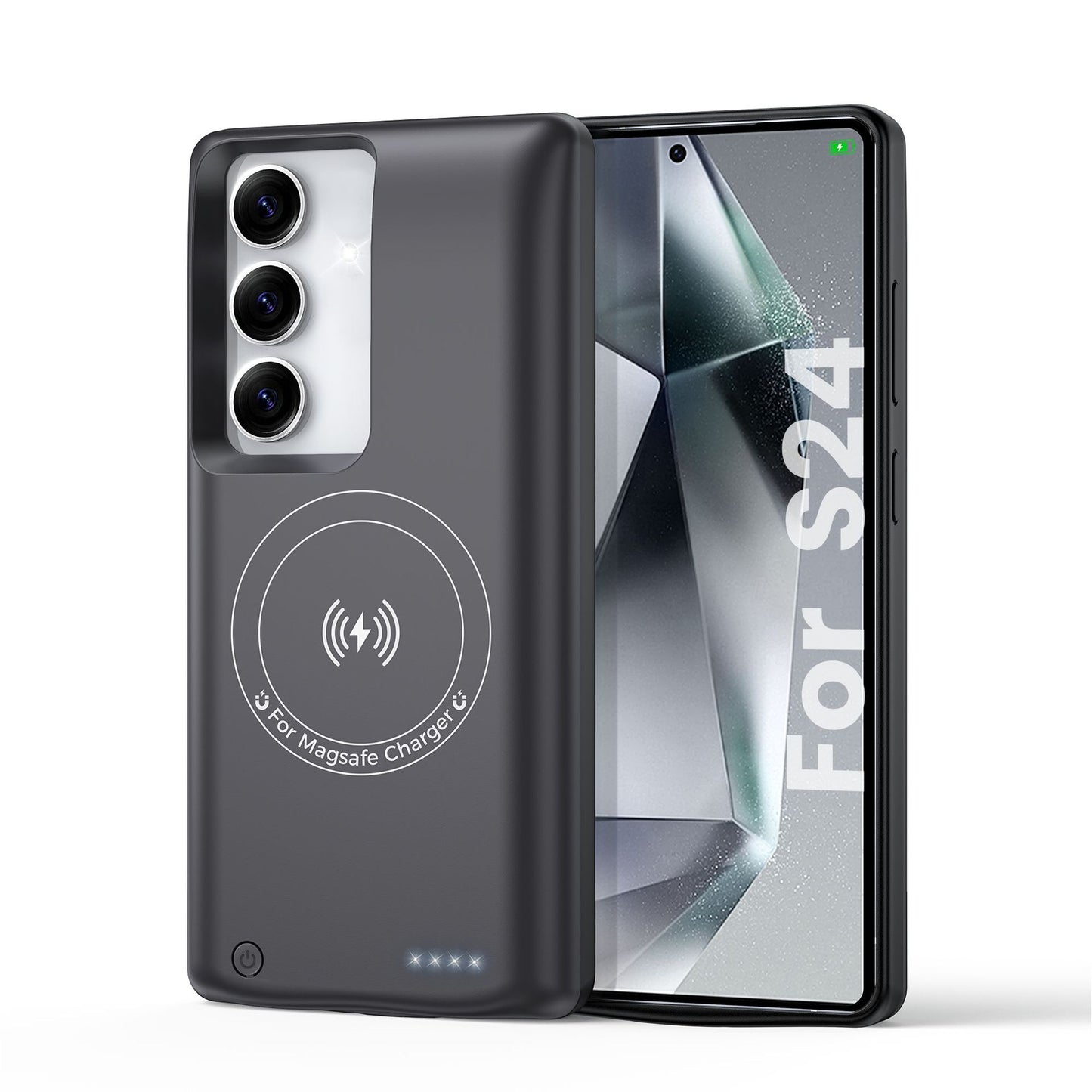 Cross-border Amazon Back Clip Battery Compatible with Samsung s25ultra/24/23/22p Wireless Back Clip Power Bank