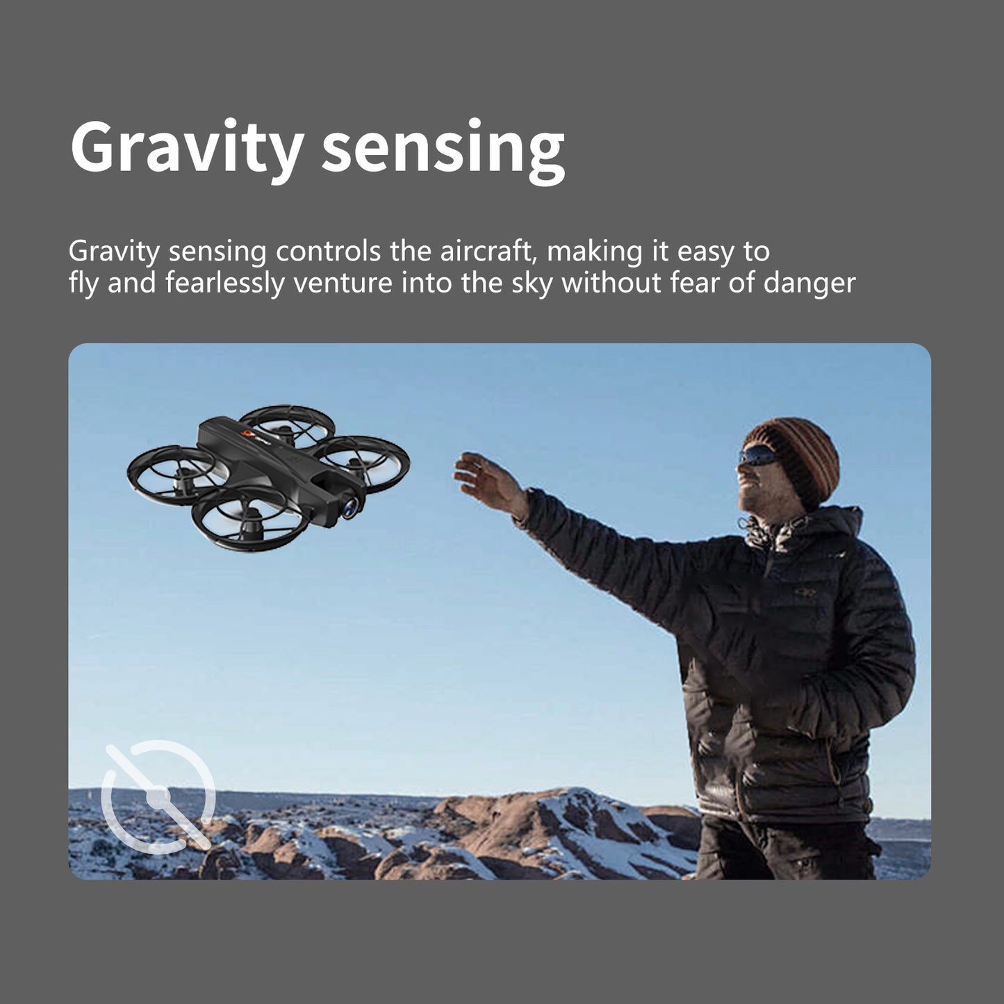 Cross-Border YL05Drone Flying Across Large Screen Without Phone Aerial Photography HD Optical Flow Brushless Toy Airplane