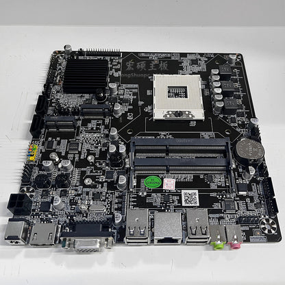 ITX Industrial Control Motherboard HM65Dual memory slots DDR3Mini Board PGA988Two Or Three Generations CPU All-in-One Motherboard