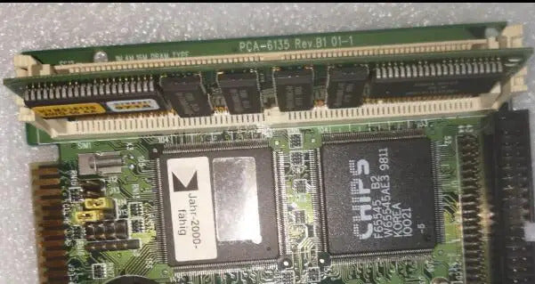 PCA-6135 Rev.B1 B2 100% OK Original IPC Board  ISA Bus Industrial motherboard Half-Size CPU Card PICMG10 Mainboard With CPU RAM