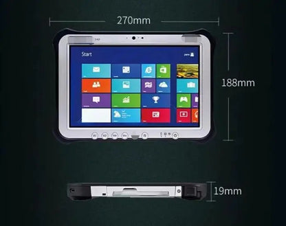 FZ-G1 10.1 inch Three-proof and fully solid IP65 Industrial tablet computer 10" Panel PC IPC TOUCHPAD with WIFI CPU RAM SSD