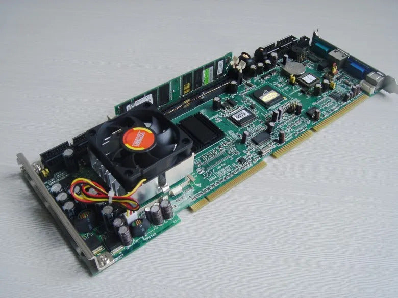 PCA-6003VE 100%OK Original IPC Board  (PCA-6003) Full-size CPU Card ISA Industrial Mainboard PICMG1.0 With CPU RAM No-FAN