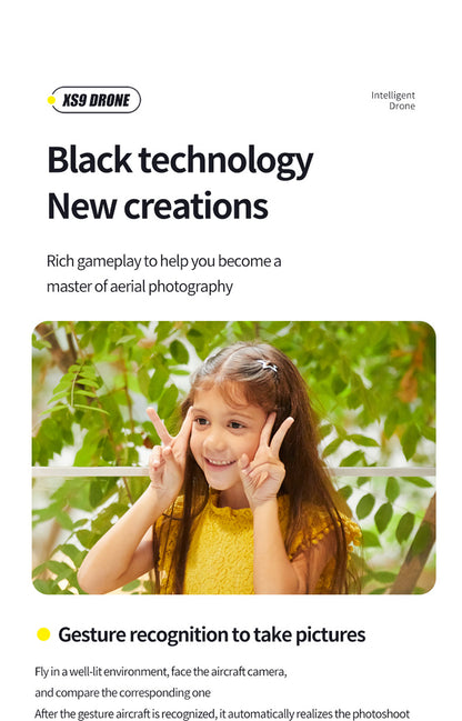 XS9Cross-border Drone4K Dual Camera HD Aerial Photography Foldable Drone with Altitude Hold V88Remote Control Airplane Toy