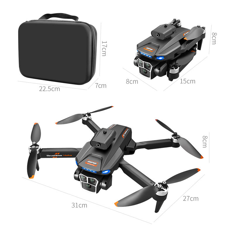 Cross-Border S158Uav GPS Positioning Brushless Motor HD Dual Camera Aerial Photography Obstacle Avoidance Remote Control Aircraft Drone