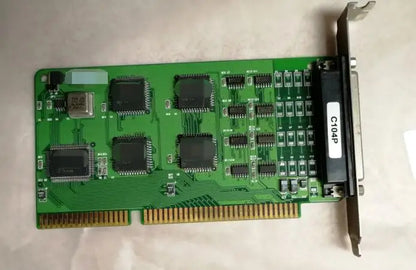 C104P ISA COM Card 100% OK with RS232 4*Port 4*RS-232 Serial port Card For 486 586 Mainboard ISA Slot industrial Motherboard