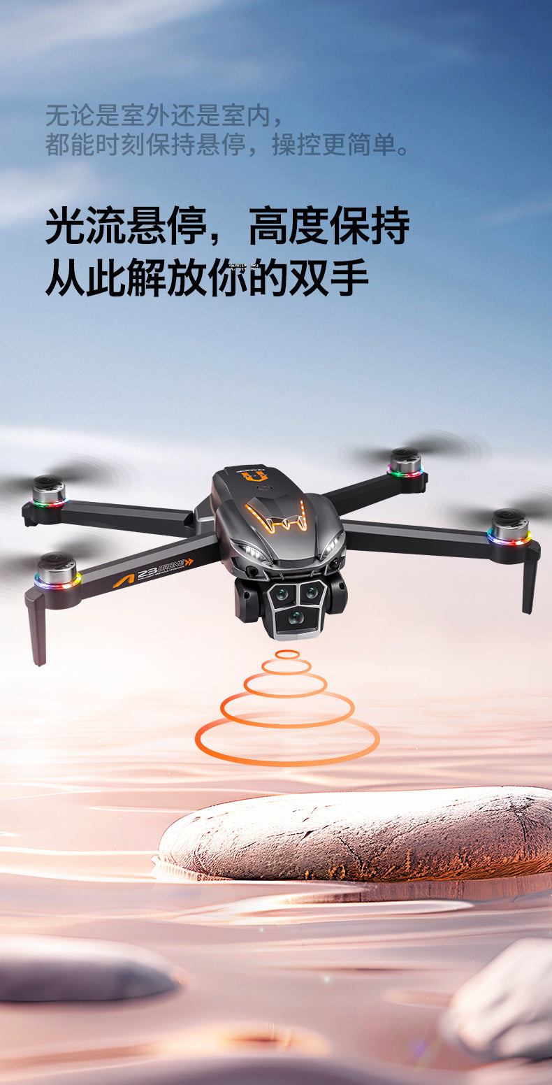 Cross-Border A23 PRO Drone HD Aerial Photography Quadcopter Brushless Obstacle Avoidance Remote Control Aircraft Export Toy