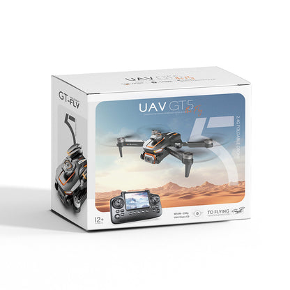 Cross-Border GT5MAX Drone with screen control, optical flow positioning, quadcopter with brushless motor, remote control airplane toy