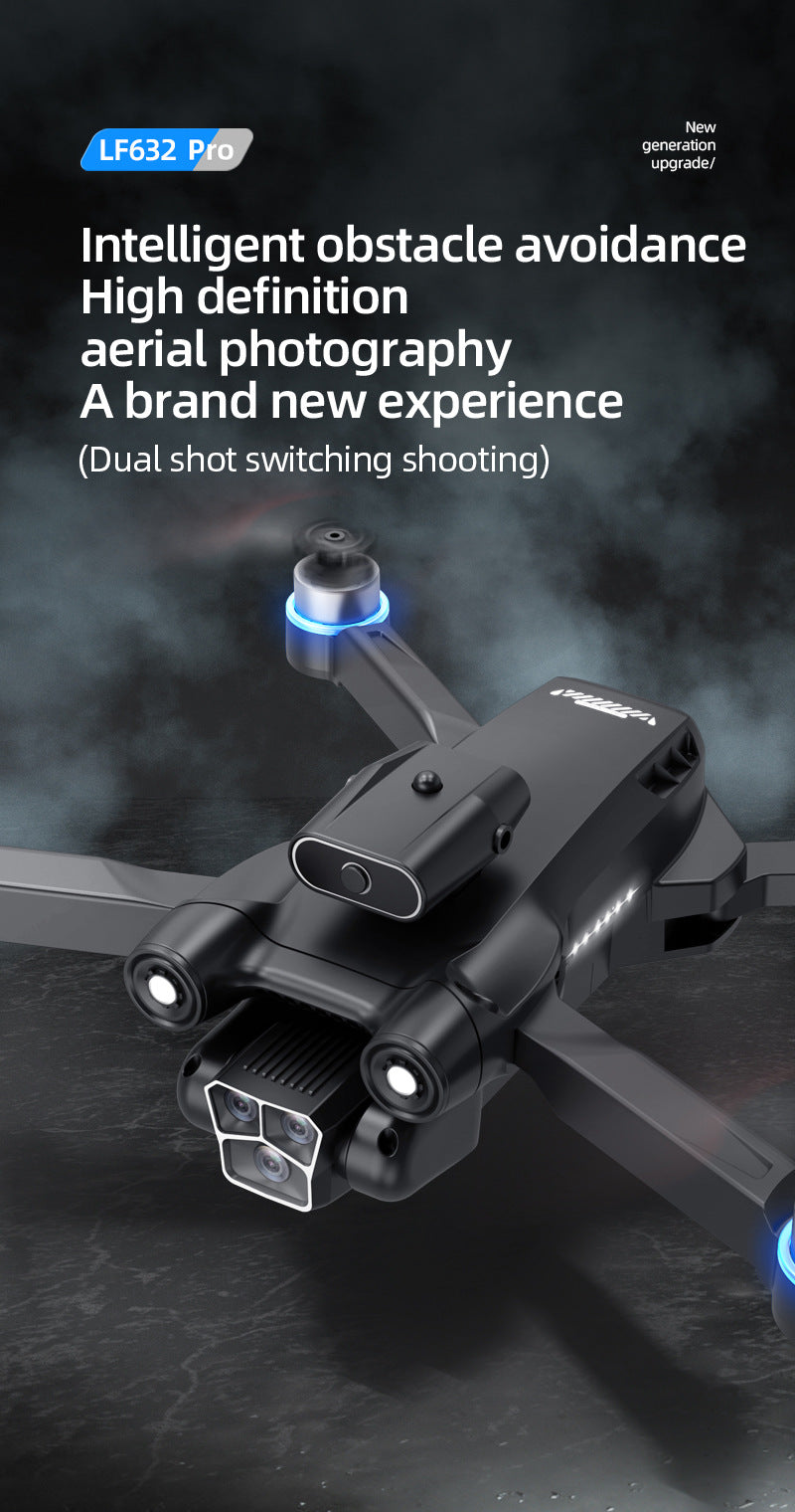 Cross-Border LF632Drone with screen control, optical flow positioning, quadcopter with brushless motor Remote Control Airplane Toy