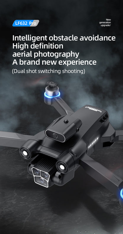 Cross-Border LF632Drone with screen control, optical flow positioning, quadcopter with brushless motor Remote Control Airplane Toy