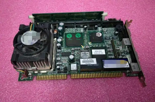 ROBO-605 BIOS R1.02 100%OK Original IPC Board ISA Slot Industrial motherboard Half-Size CPU Card PICMG1.0 With CPU RAM