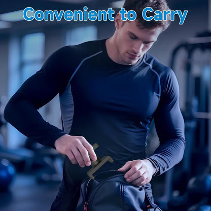 Portable Gym Magnetic Phone Holder with Magnet Base Attach to Metal Surface, 360° Adjustable Gym Phone Holder Magnet Mount for All Smartphones