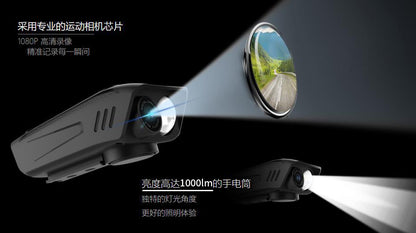Cross-border Cycling Camera Long Battery Life Outdoor Sports Camera Bicycle Motorcycle Helmet Riding Recorder