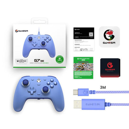 GameSir G7 SE Multi-Color Wired Controller, Precision Gamepad for Xbox Series X|S, Xbox One & Windows 10/11 with Hall Effect Joysticks