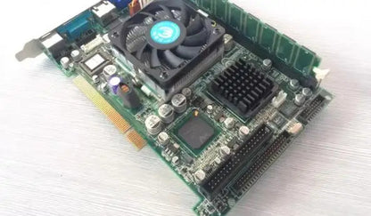 PCI-6870 Rev.A2 100%OK Original Embedded IPC Board  PCI Slot Industrial motherboard Half-Size CPU Card PICMG1.0 With CPU RAM