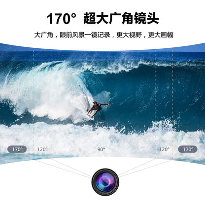 Cross-Border4k Action camera anti-shake HD touch wifi Ultra-long battery life outdoor shooting diving cycling recorder