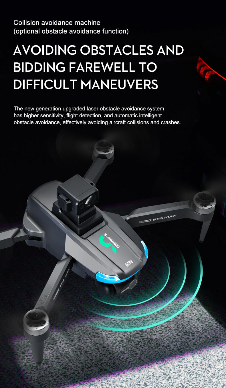 Cross-Border S9S Drone Brushless GPS Satellite Positioning4K High-definition Aerial Photography Two-axis Electric Servo Quadcopter