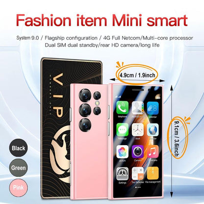 3 Inch Ultra-thin Smart Phone, Android 9.0 2GB RAM 16GB ROM Unlocked Smartphone with 5MP Camera, GPS Bluetooth-compatible 4 Core Smart Cellphone with Phone Case, Cell Phone Gifts for Mom, Android Phone