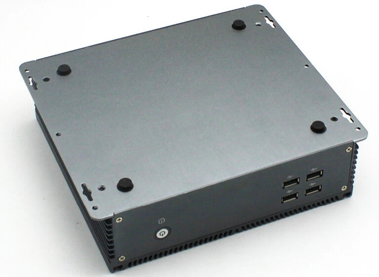 Embedded Computer IPC Fanless Mini Industrial BOX PC For Intel J1900 CPU 6*COM \ LPT \ 2* Giga LAN \ VGA \ 2G RAM \ Barebone 12V