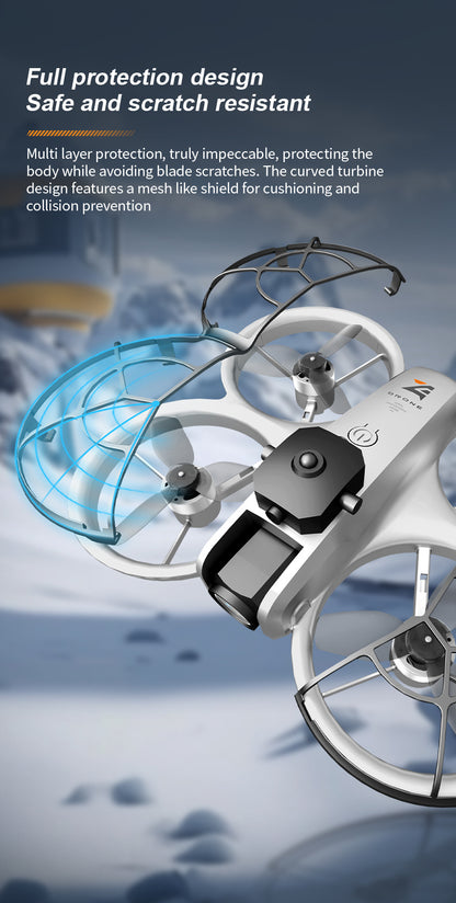 Cross-Border Z4Drone Large Screen Aerial Photography Brushless Quadcopter Obstacle Avoidance Anti-Collision Flying Machine Toy Remote Control Airplane