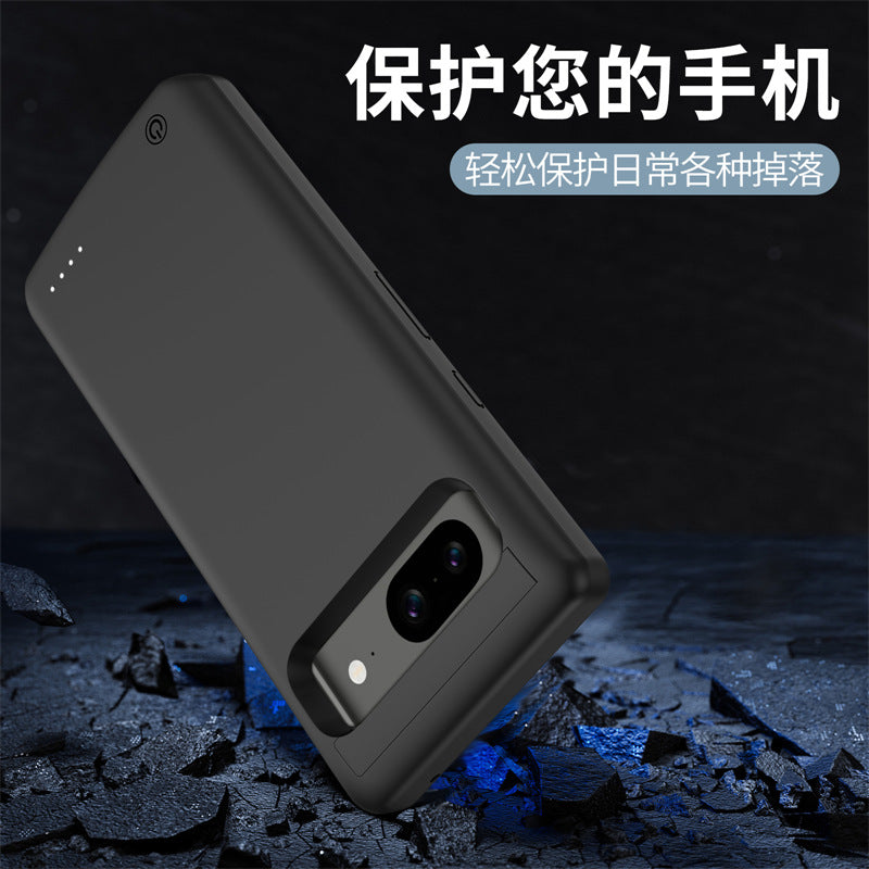 New model compatible with Google Pixel6/7/8Mobile Phone Back Clip Battery Large Capacity Google8pro Phone Case Power Bank