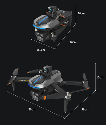 AE8EVO Screen-controlled Brushless Drone HD Aerial Photography GPS Return Folding Intelligent Obstacle Avoidance Screen Display Remote Control Airplane