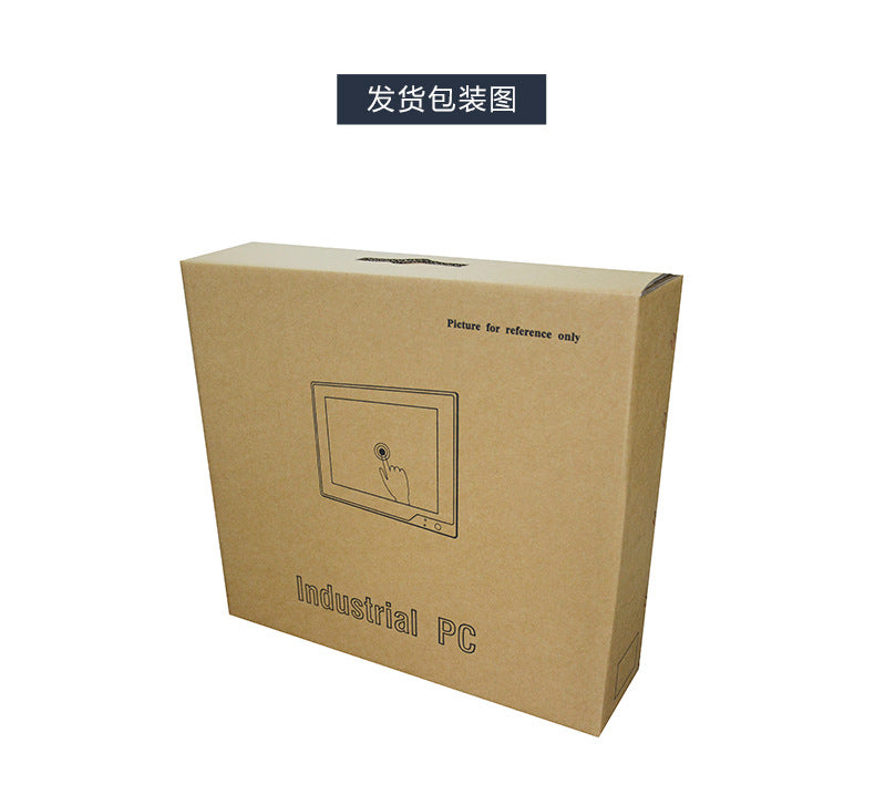 15.6inch Capacitive Industrial Control Touch All-in-One Machine 5 Ethernet Ports 4 Serial Ports Wall-Mounted Fully Enclosed Industrial Panel Computer