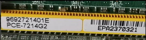 PCE-7214 100%OK IPC Board PCE-7214G2 REV.A1 Full-size CPU Card ISA Industrial Embedded Mainboard PICMG3.0 With CPU 2LAM