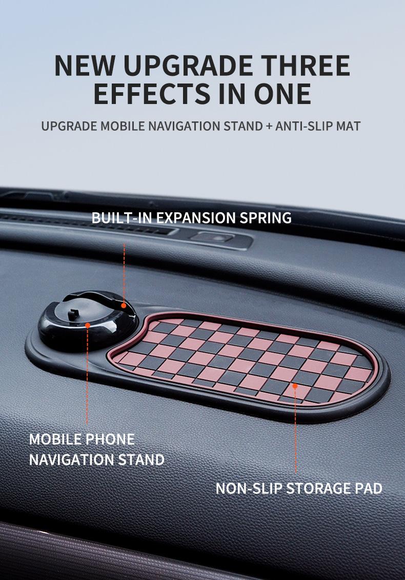 Unlock New Experience During Driving-Car Phone Holder with Anti-slip Pad Makes You Enjoy your Each Driving Travel-1