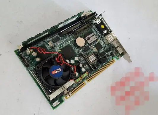 NuPRO-595 REV.B1 100% OK Original IPC ISA Board Industrial motherboard Half-Size CPU Card PICMG1.0 Embedded wtih CPU RAM FAN