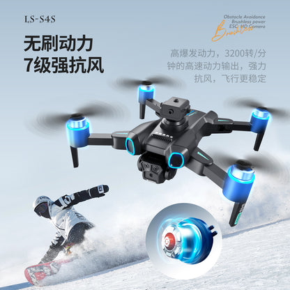 Cross-border Drone Brushless Motor ESC HD Lens Optical Flow Positioning Remote Control Aircraft Obstacle Avoidance Quadcopter