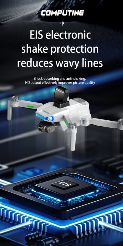 Cross-Border AE3Drone remote control with screen brushless GPS Three-axis gimbal Obstacle Avoidance Drone Remote Control Aircraft