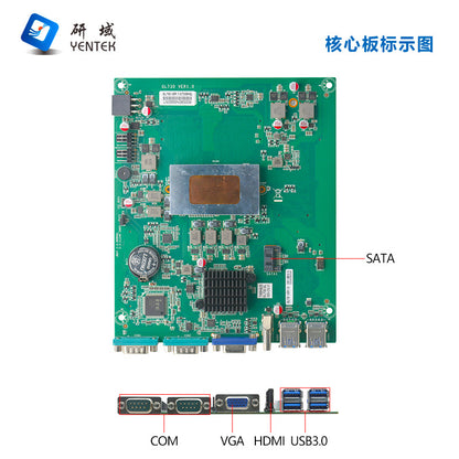 G32-C6E2 Dual Network 6 Serial Ports 5G Industrial Computer Dual PCIE Industrial Host XP Embedded Industrial Computer