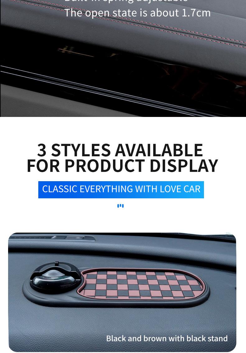 Unlock New Experience During Driving-Car Phone Holder with Anti-slip Pad Makes You Enjoy your Each Driving Travel-1