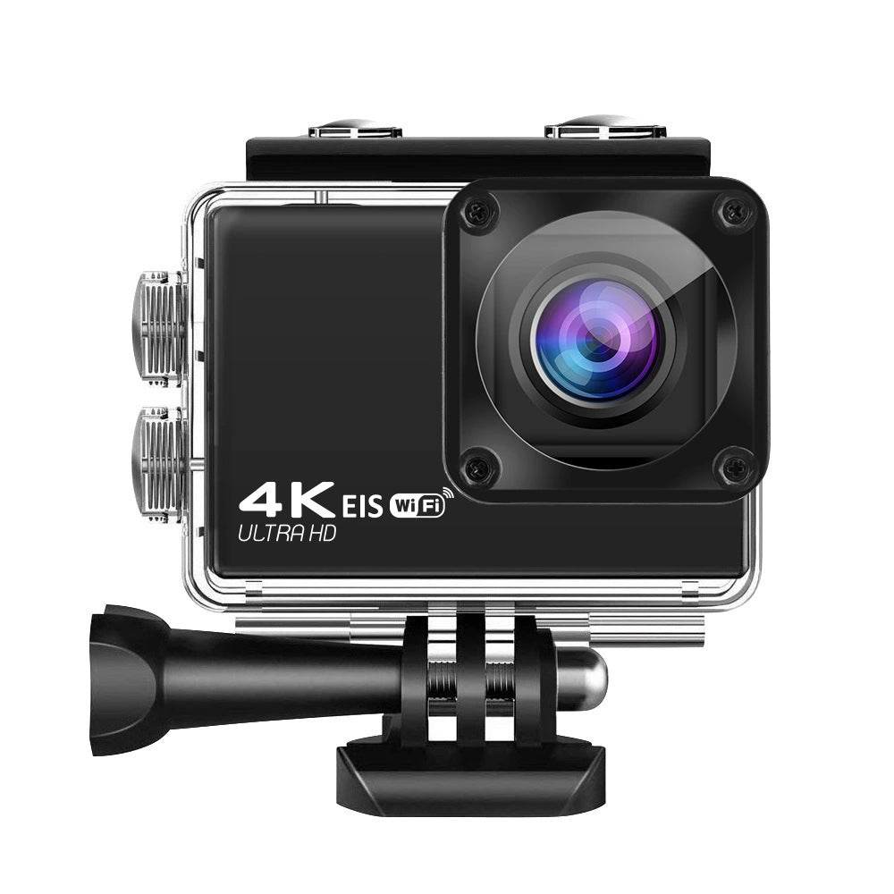 Cross-Border4k Action camera waterproof and anti-shake HD wifi Remote Control Outdoor Shooting Cycling Sports Camera Factory