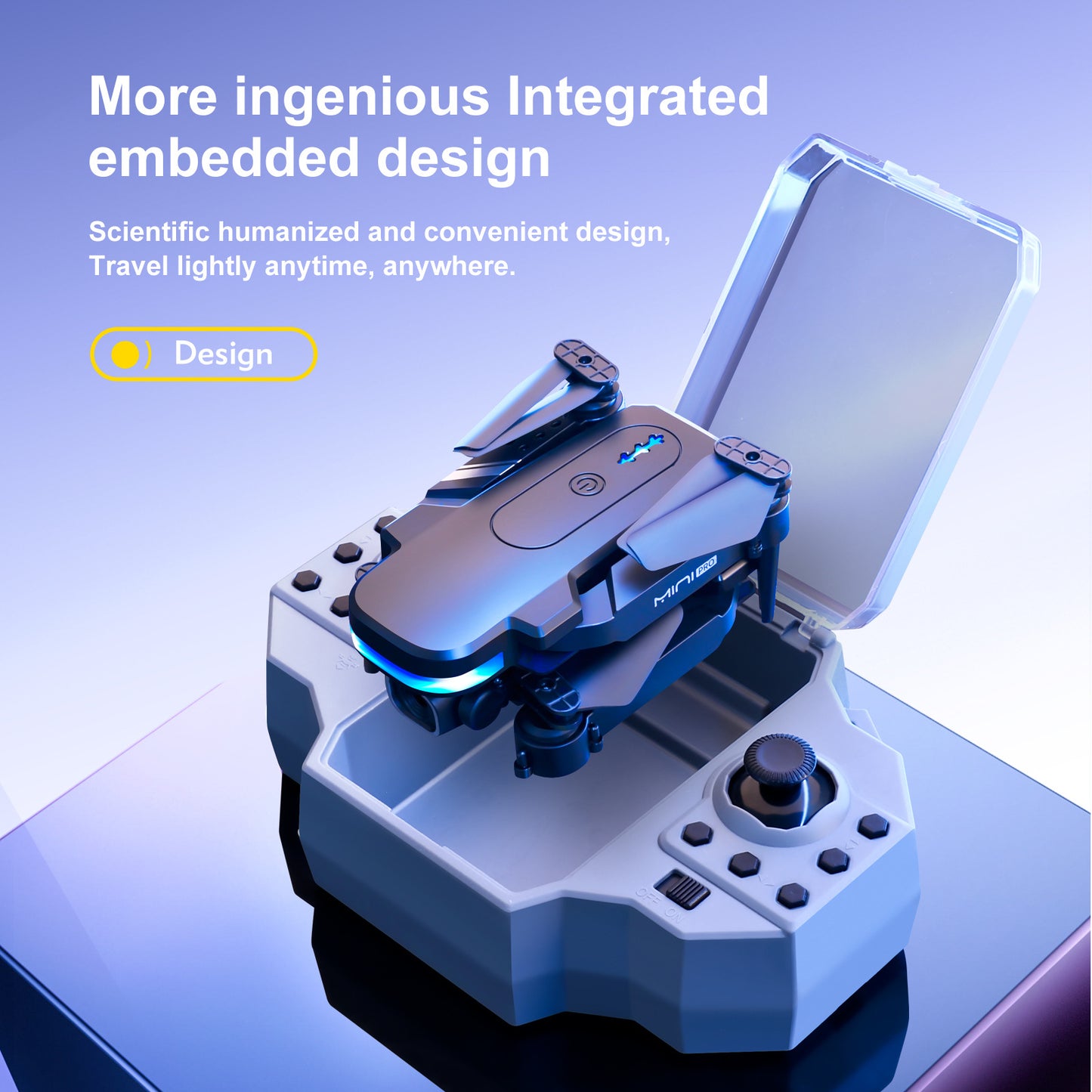 Cross-Border KY910Mini Folding Drone4K High-definition dual-camera aerial photography quadcopter with altitude hold remote control aircraft