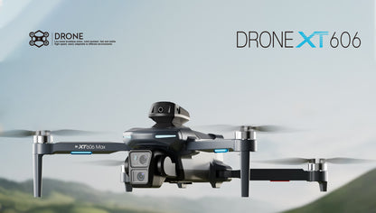 Cross-Border XT606Drone remote control with screen brushless motor HD aerial photography GPS Intelligent Positioning Remote Control Drone