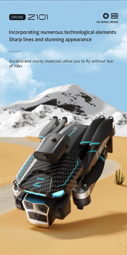 Cross-Border Z101Drone Long Endurance Obstacle Avoidance Aerial Photography Quadcopter Brushless Motor Remote Control Aircraft Drone