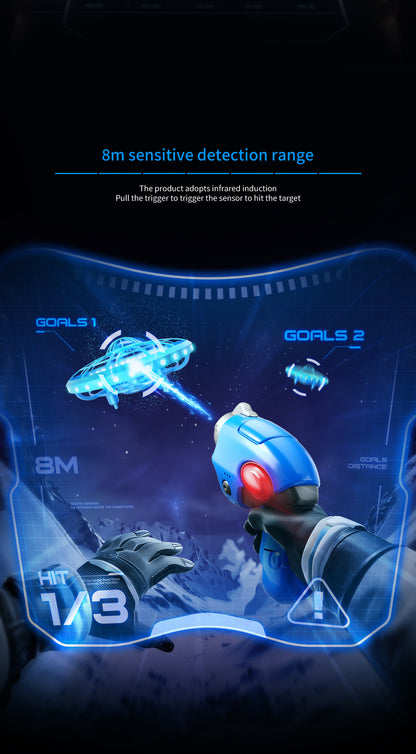 Cross-Border XS4Colorful Induction Quadcopter Children's Toy UFO Mini Drone Levitation Rotating UFO