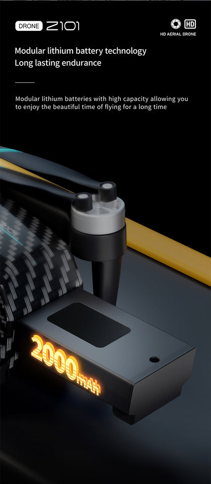 Cross-Border Z101Drone Long Endurance Obstacle Avoidance Aerial Photography Quadcopter Brushless Motor Remote Control Aircraft Drone