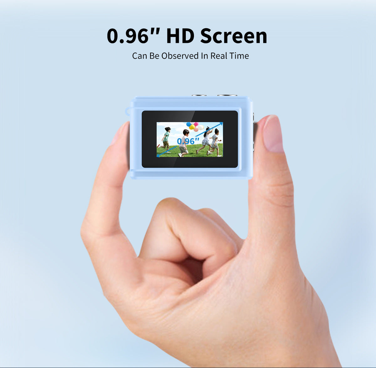 Cross-border New Small Digital Camera Photo Video Thumb Camera Cycling Climbing Pet Recording Mini Camera