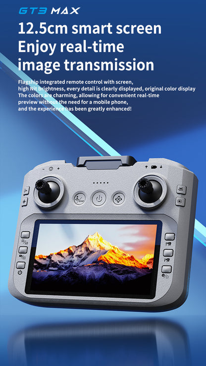Cross-Border GT3Drone Remote Control with Screen Optical Flow Positioning Electric Lens Quadcopter Remote Control Aircraft Toy