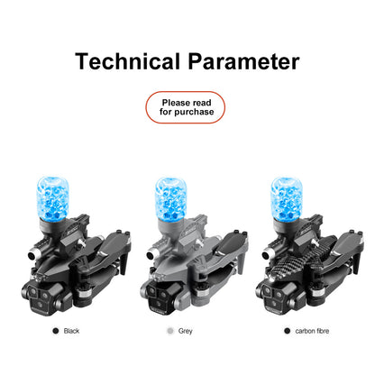 K11Max Drone Brushless Motor Three-Camera Aerial Photography Quadcopter Water Bomb Launch Remote Control Aircraft Drone