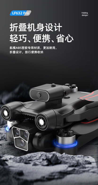 Cross-Border LF632Drone with screen control, optical flow positioning, quadcopter with brushless motor Remote Control Airplane Toy