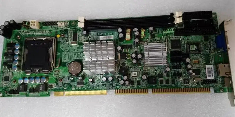 Nupro-852LV IPC Board Full-size CPU Card ISA PCI Industrial Embedded Mainboard PICMG1.0 Nupro-852 With CPU RAM 1*LAN