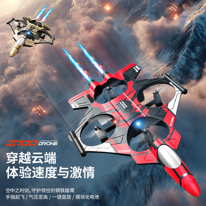 Cross-Border Z100Fighter Four-Channel Suspension Four-Axis Drone Altitude Hold Roll Stunt Gyro Light Aircraft Low Price
