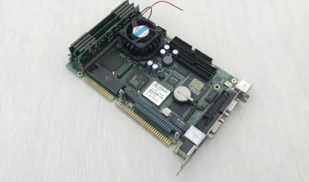 686LCD/s Std 100% OK Original IPC ISA Board LCD/S Industrial motherboard Half-Size CPU Card PICMG1.0 PC/104 wtih CPU RAM FAN