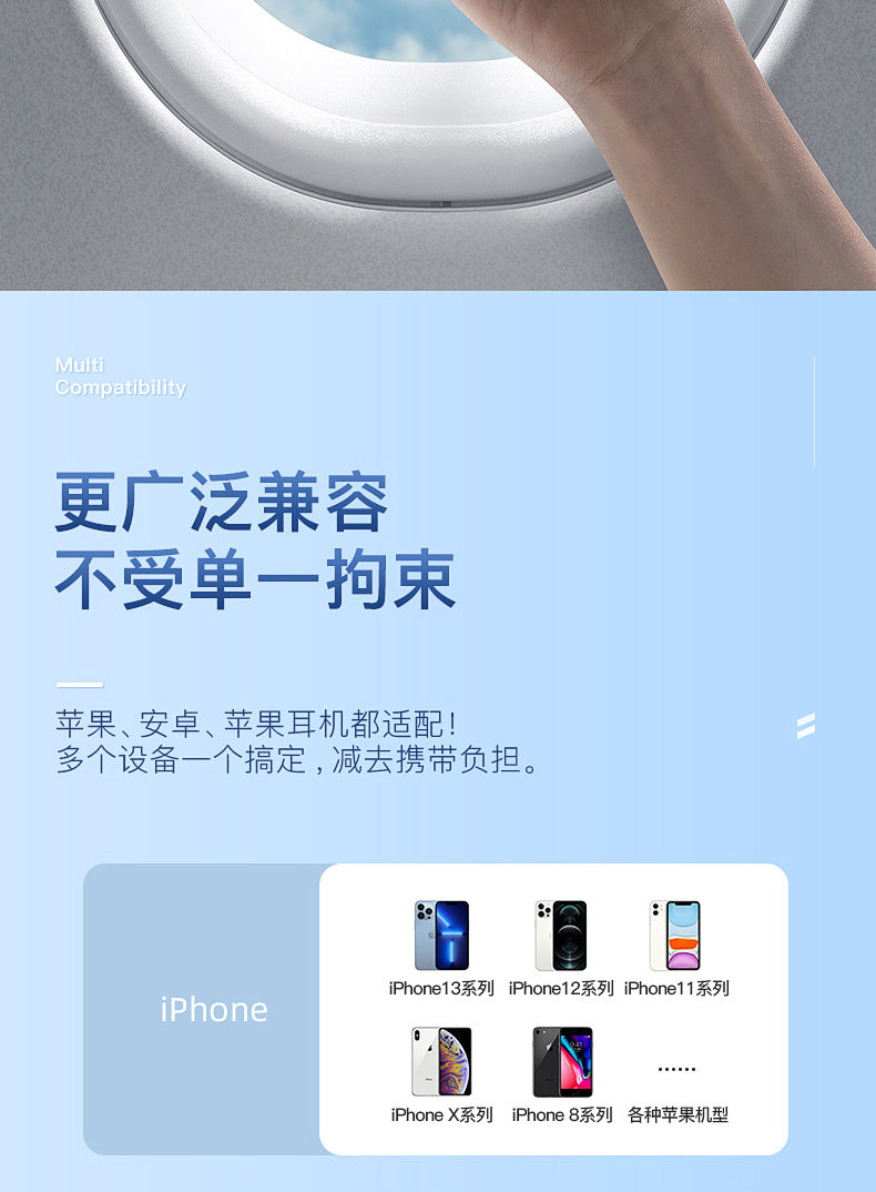 Magsafe Ultra-thin magnetic wireless power bank compact and portable20W Two-Way Fast Charge10000mAh Mobile Power Supply